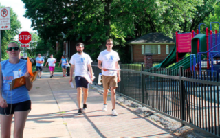 Gavin Schiffres walking