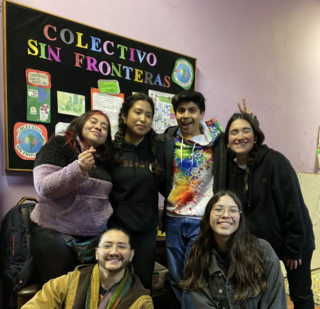 group of students, smiling